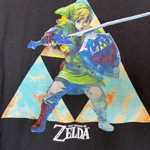 Load image into Gallery viewer, 14/16: Black Link Triforce Graphic Tee
