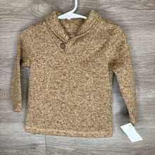 Load image into Gallery viewer, 18M: Beige Heather Ribbed Henley
