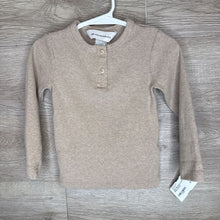 Load image into Gallery viewer, 18M: Beige Heather Ribbed Henley

