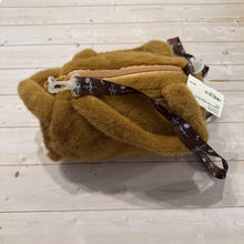 Load image into Gallery viewer, Labubu Plush Beige Barrel Bag
