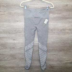 S: Grey Sport Support Hipster Pre + Post Natal Contour Leggings