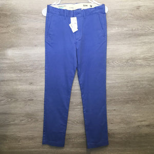 14: NWT Slim Dusty Blue Everyday Slacks