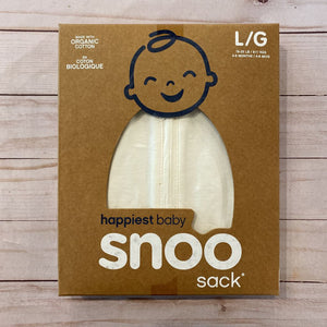L/4-6M: NEW Organic Cotton Snoo Sack