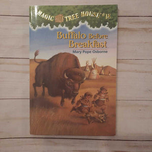 Used Book - Magic Tree House #18: Buffalo Before Breakfast