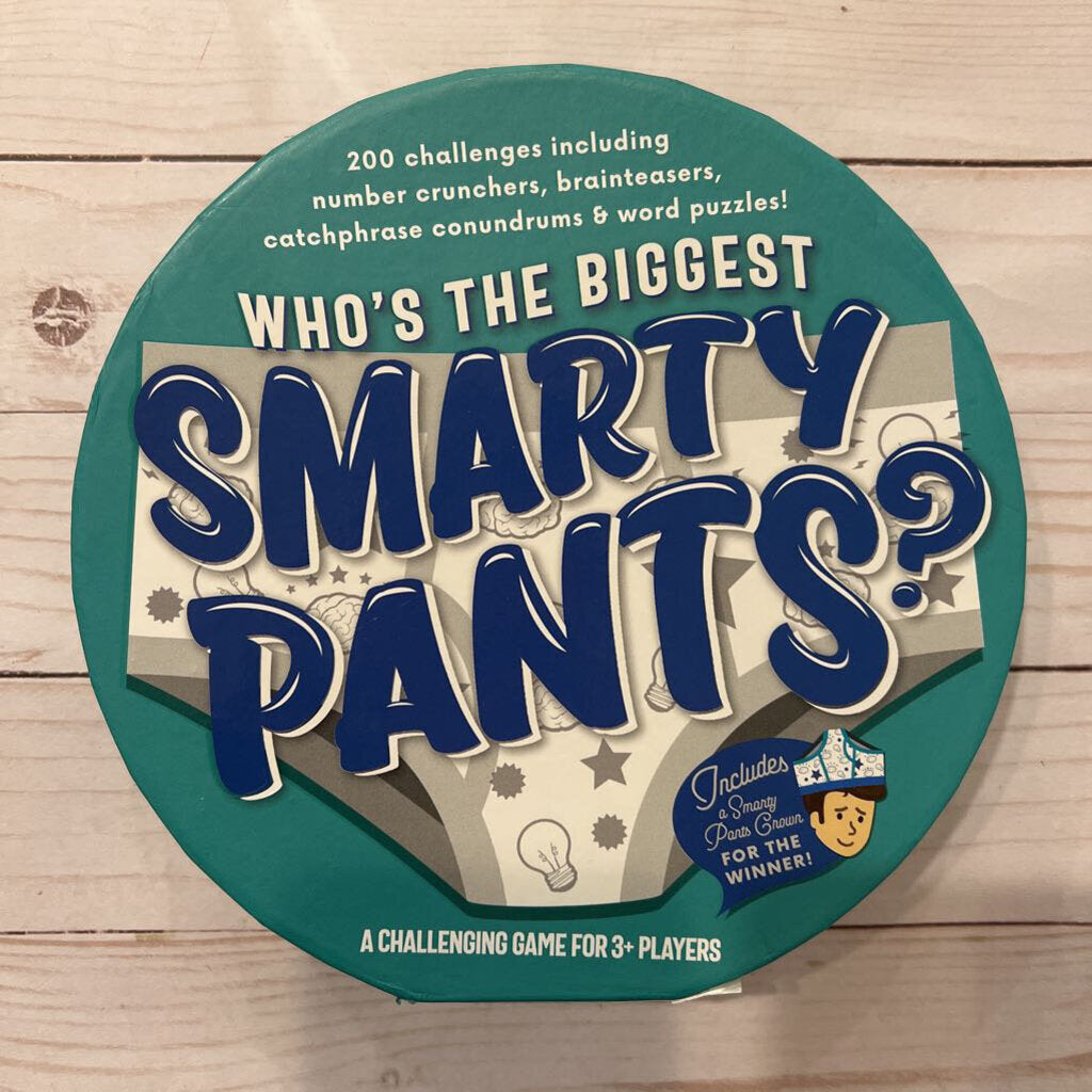 Who's The Biggest Smarty Pants? Game