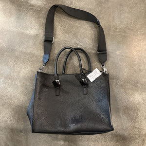 Botkier Black Pebble Leather Messanger Bag *retail $250+