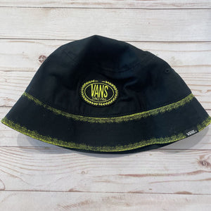 NEW Black + Yellow Logo Skate Classics Bucket Hat *retails $34