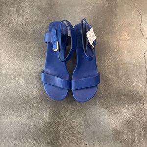 Size 10.5: Royal Blue Wedges *retails ~$150