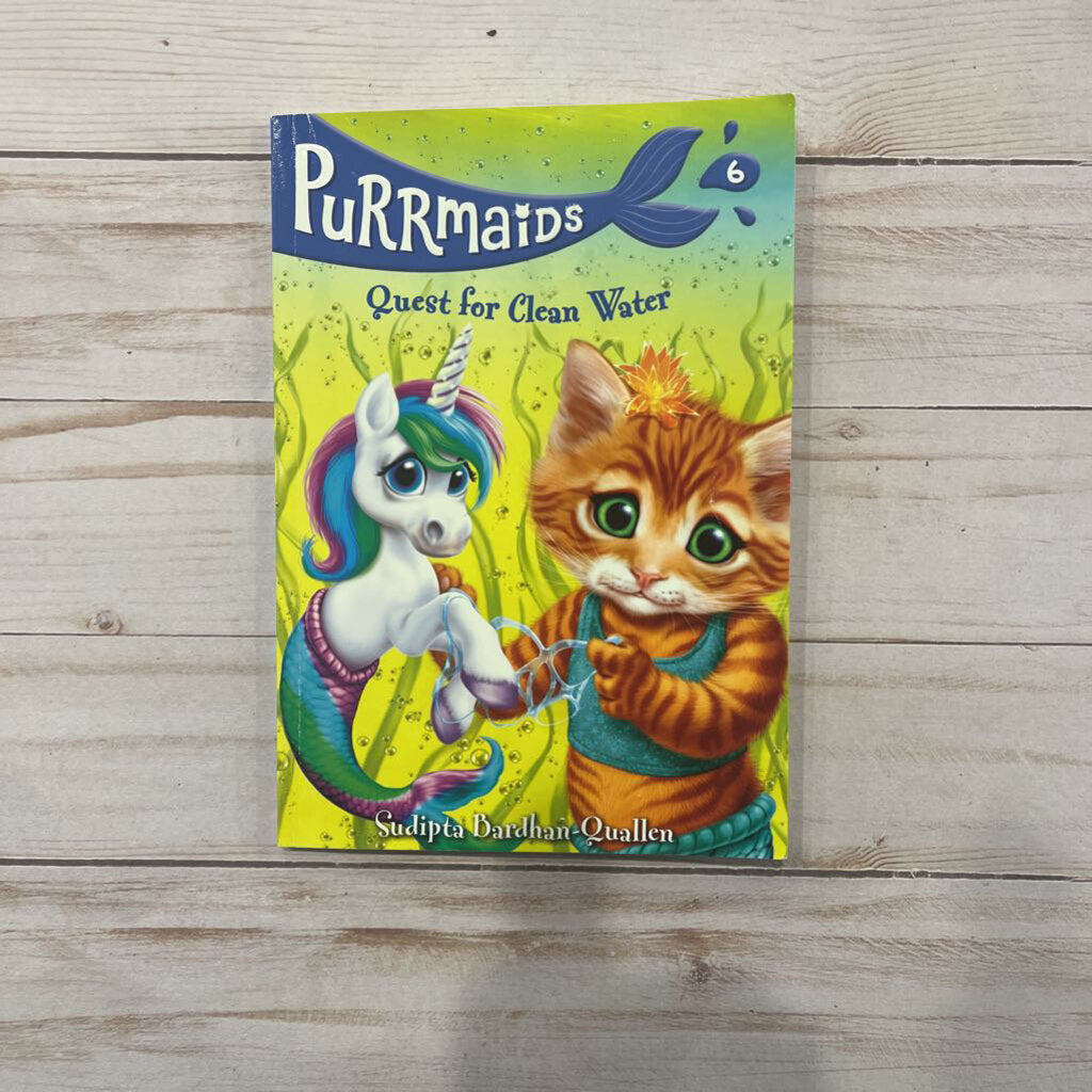 Used Book - Purrmaids #6: Quest for Clean Water