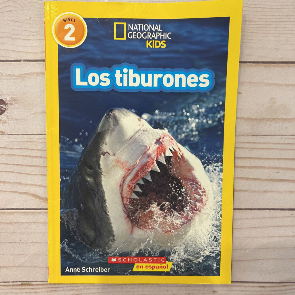 Used Book - National Geographic Kids Los Tiburones