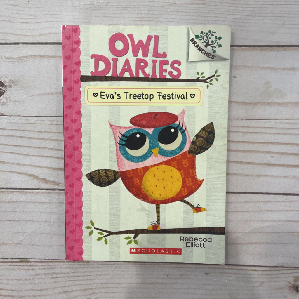 Used Book - Owl Diaries #1: Eva's Treetop Festival