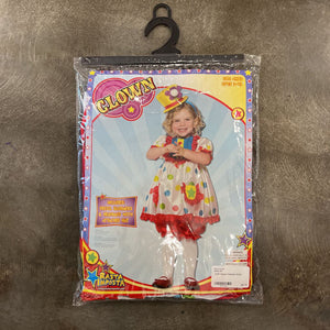 3-4T: Clown Costume Dress