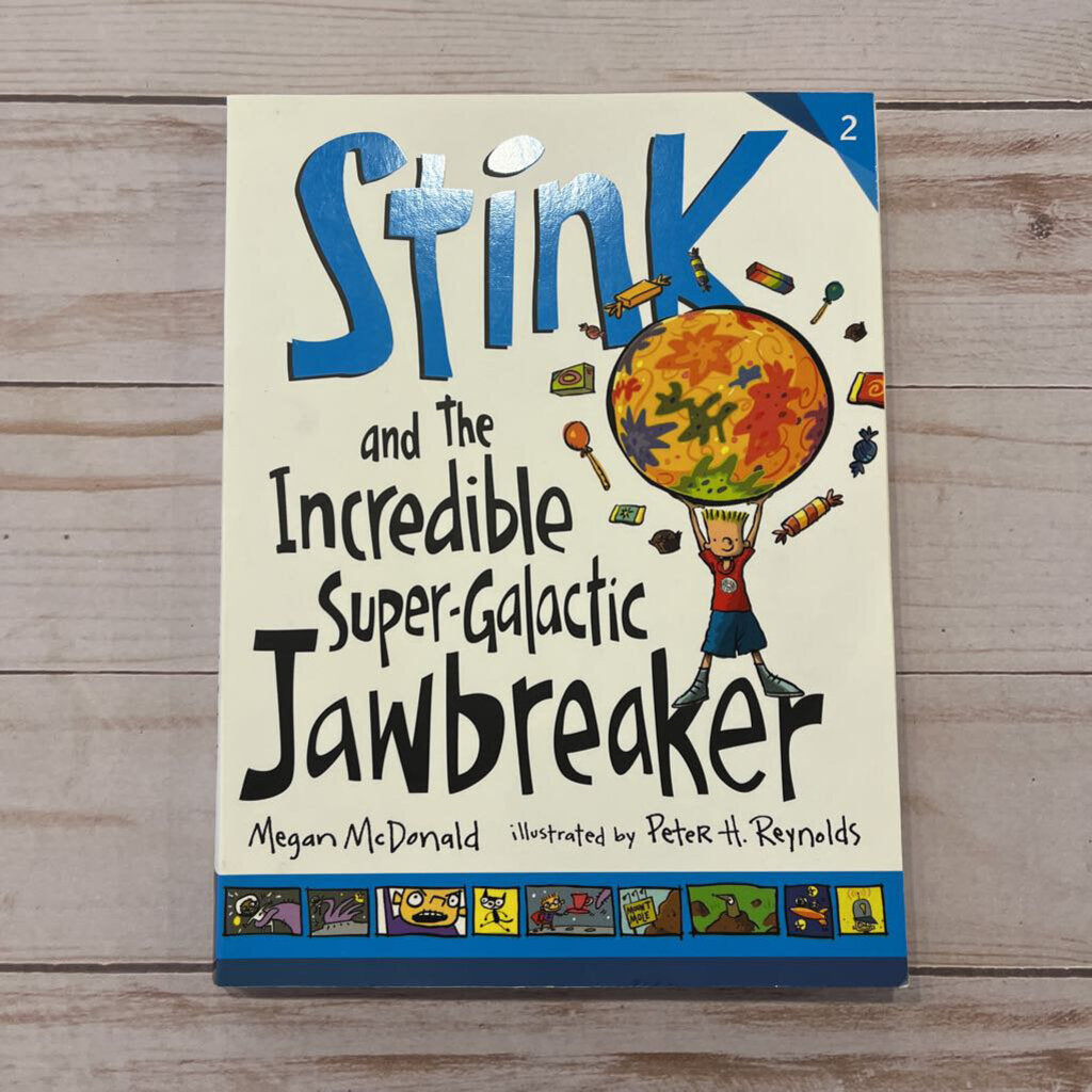 Used Book - Stink #2: and the Incredible Super-Galactic Jawbreaker