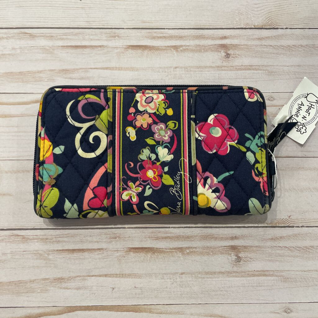 Vera Bradley Floral Nightingale Wallet