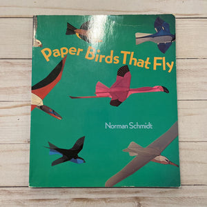 Used Book Paper Birds That Fly
