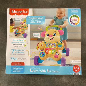 NEW Fisher Price Learn with Sis Walker