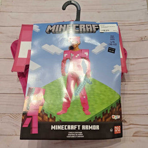 10/12: NEW Pink Mincraft Armor Costume
