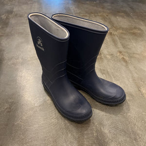 Size 5: Navy Rain Boots