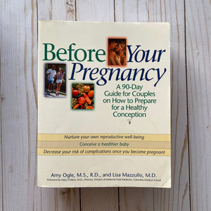 Used Book - Before Your Pregnancy